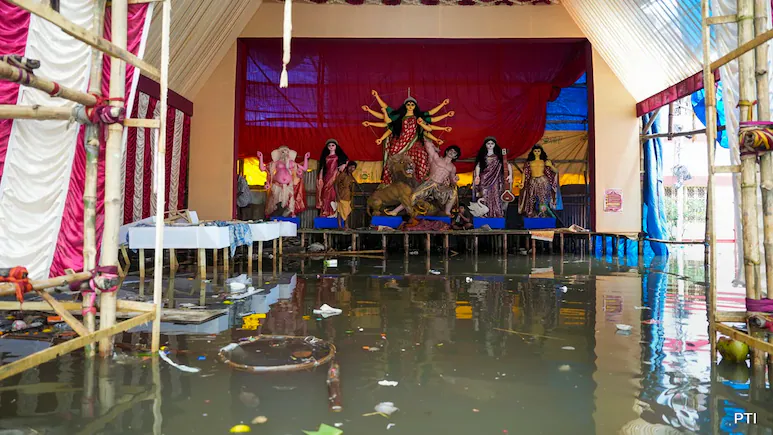 BJP and Trinamool Congress Engage in Political Sparring Over Kolkata Rains